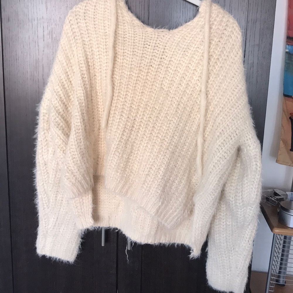 Fuzzy sweater